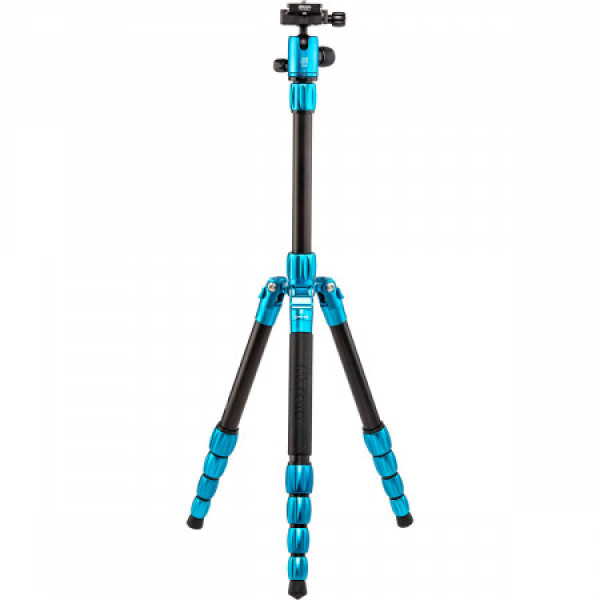 Штатив MeFOTO Backpacker S Aluminum - Blue (BPSABLU) с моноподом